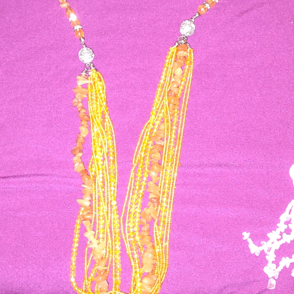 Beautiful crystal necklace